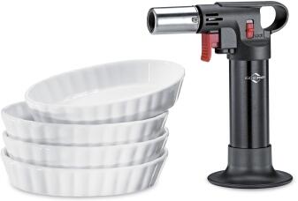 Küchenprofi Creme Brulée-Set Eco, 5-teilig