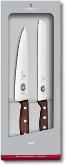 Victorinox Wood Küchenmesser-Set, 2-teilig